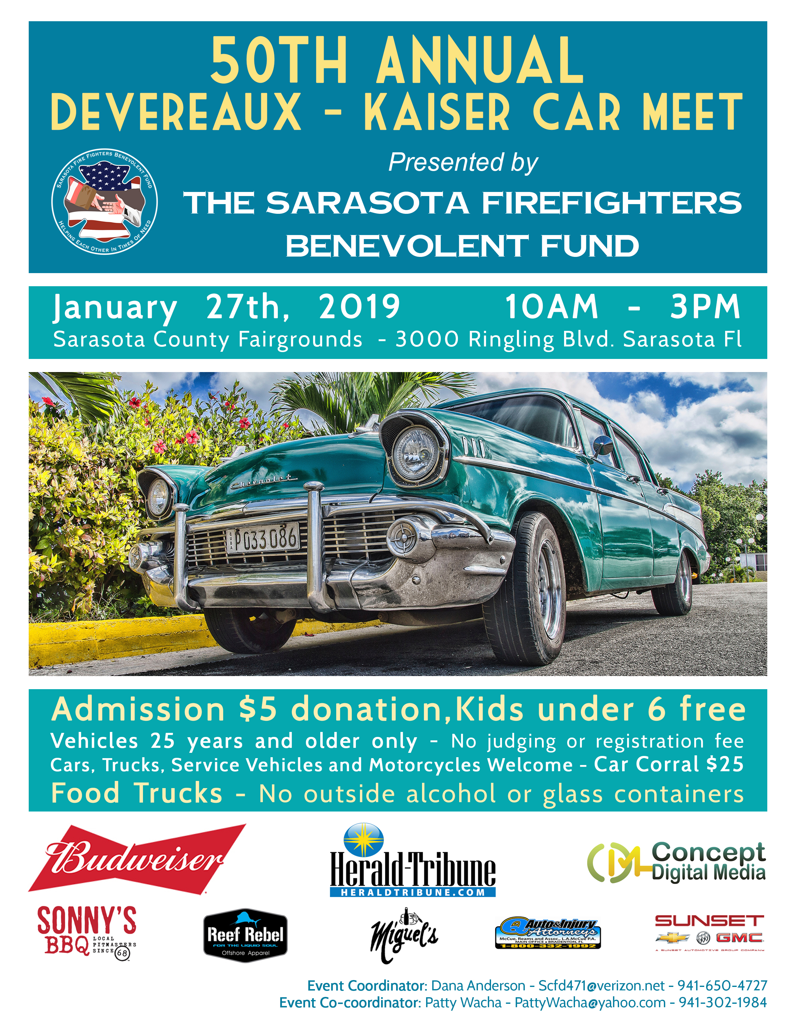 50th Annual Devereaux - Kaiser Car Meet